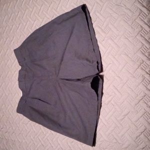 Women's Navy Blue Work Shorts